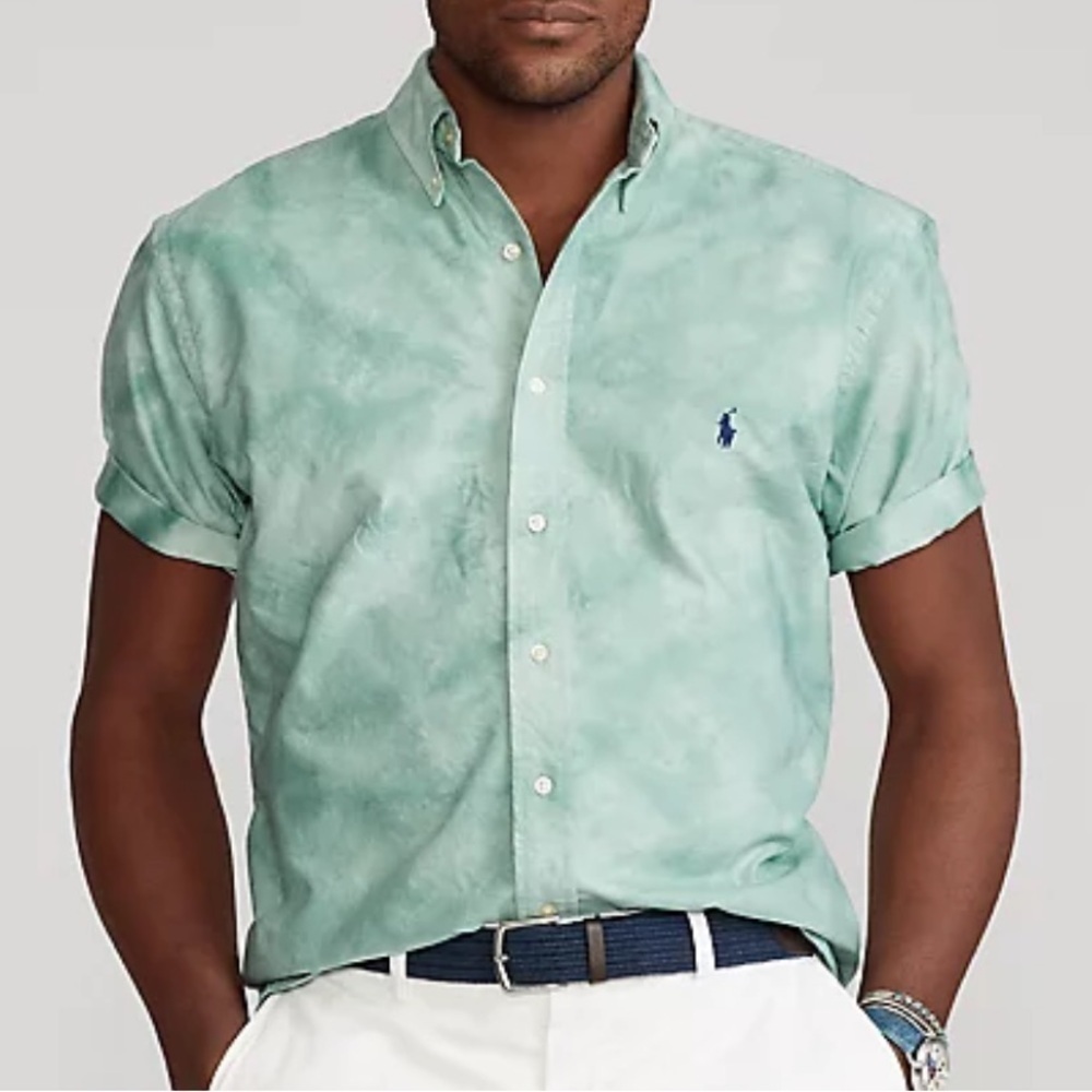 Ralph Lauren Oxford Shirt Classic Fit Short Sleeve 2XB
